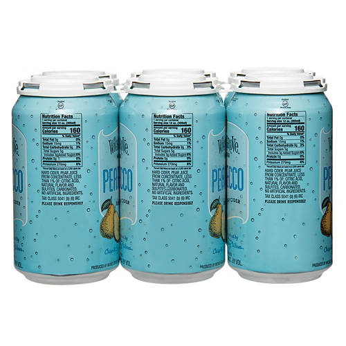 Wicked Grove Pearsecco Bubbly Dry Cider - 6 Pack, 12 fl oz can
